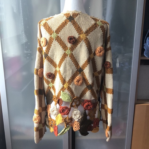 Floral detail Sweater.    $35 - Picture 6 of 8